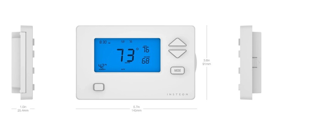 INSTEON 2441TH Programable Smarthome Thermostat (Refurbished)