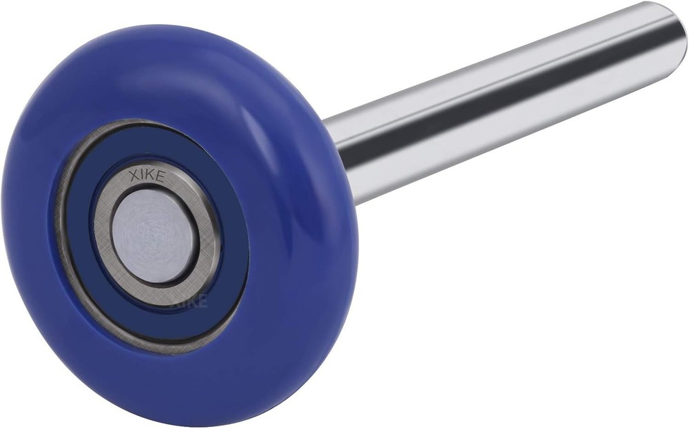 10 Pack Blue 2" Nylon Garage Door Rollers with Precision Seals - Quiet & Durable
