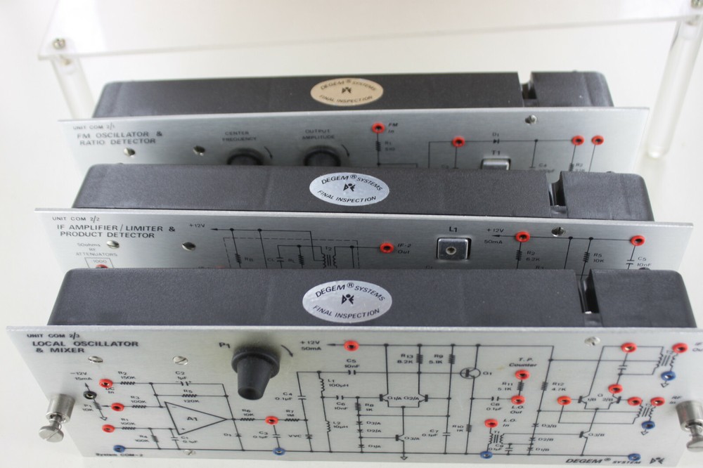 DEGEM SYSTEMS UNITCOM 2 FM OSCILLATOR RADIO IF AMPLIFIER MIXER
