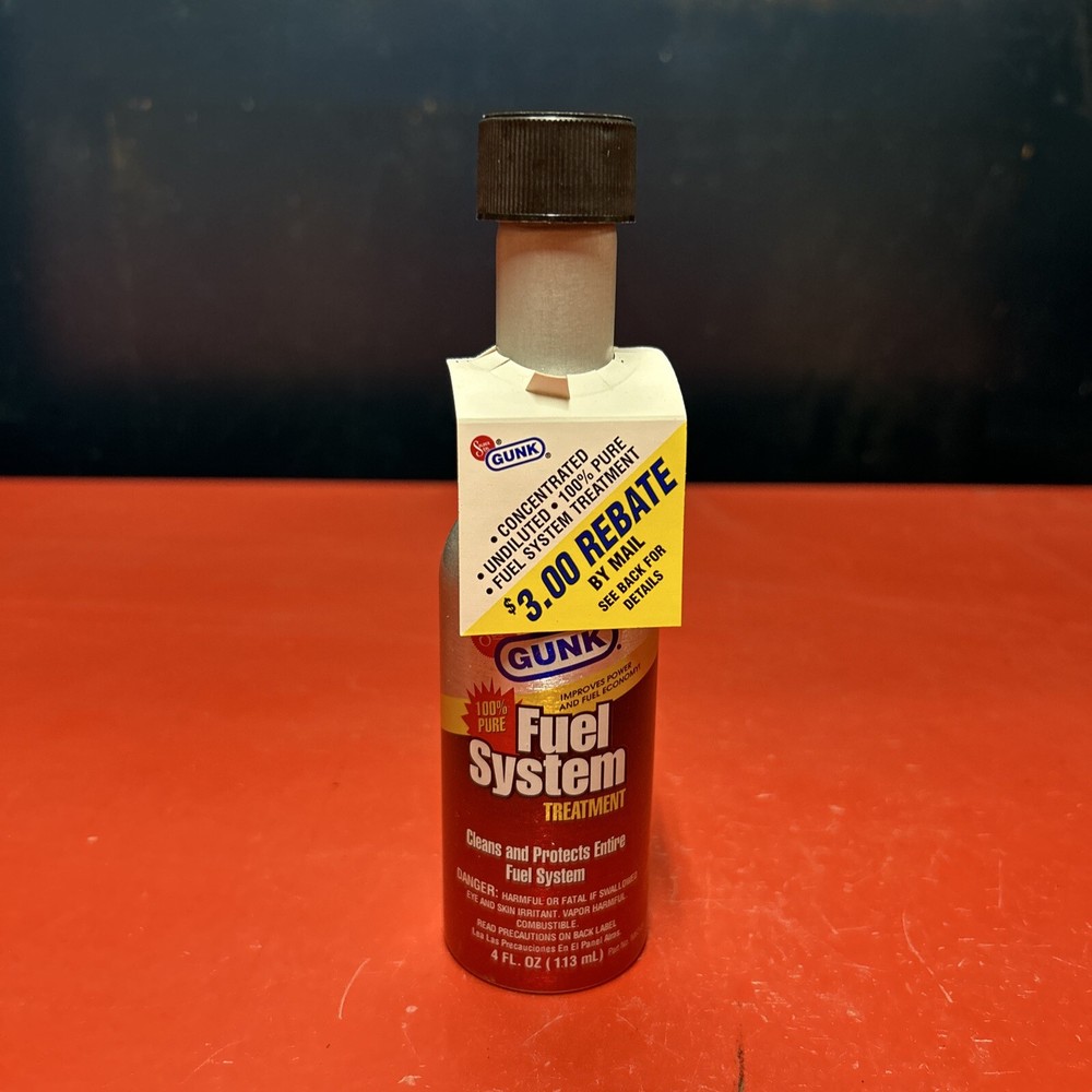 Gunk 100% Pure Fuel System Cleaner M63-04 4 fl Oz.
