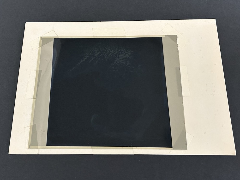 1981 NASA KSC Shuttle STS-1 Satellite View Cape Cod MA Presentation Transparency