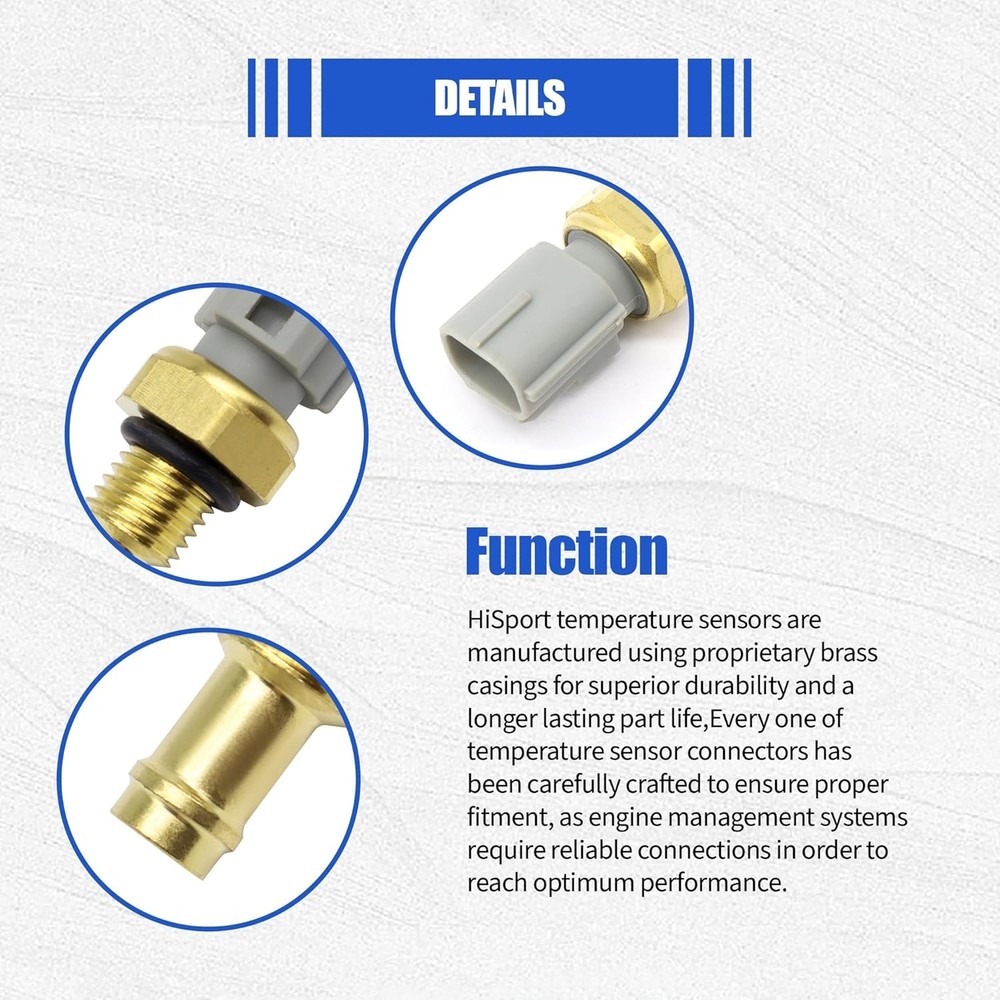 978F12A648AA Coolant Temperature Sensor Compatible with Contour Escort Explorer