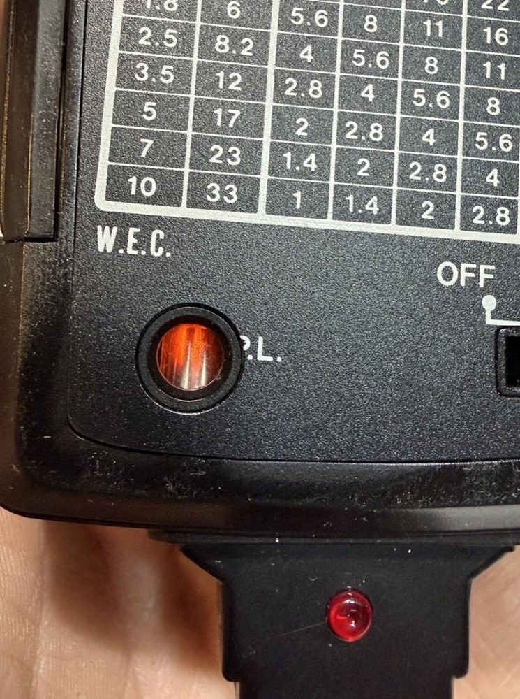 Vintage Nishiki RX203 Flash 35mm Camera Accessory Tested