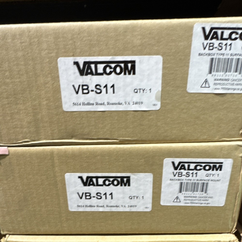 Valcom VB-S11 Adapter Box for Intercom System, Model VB-S11, MPN VB-S11