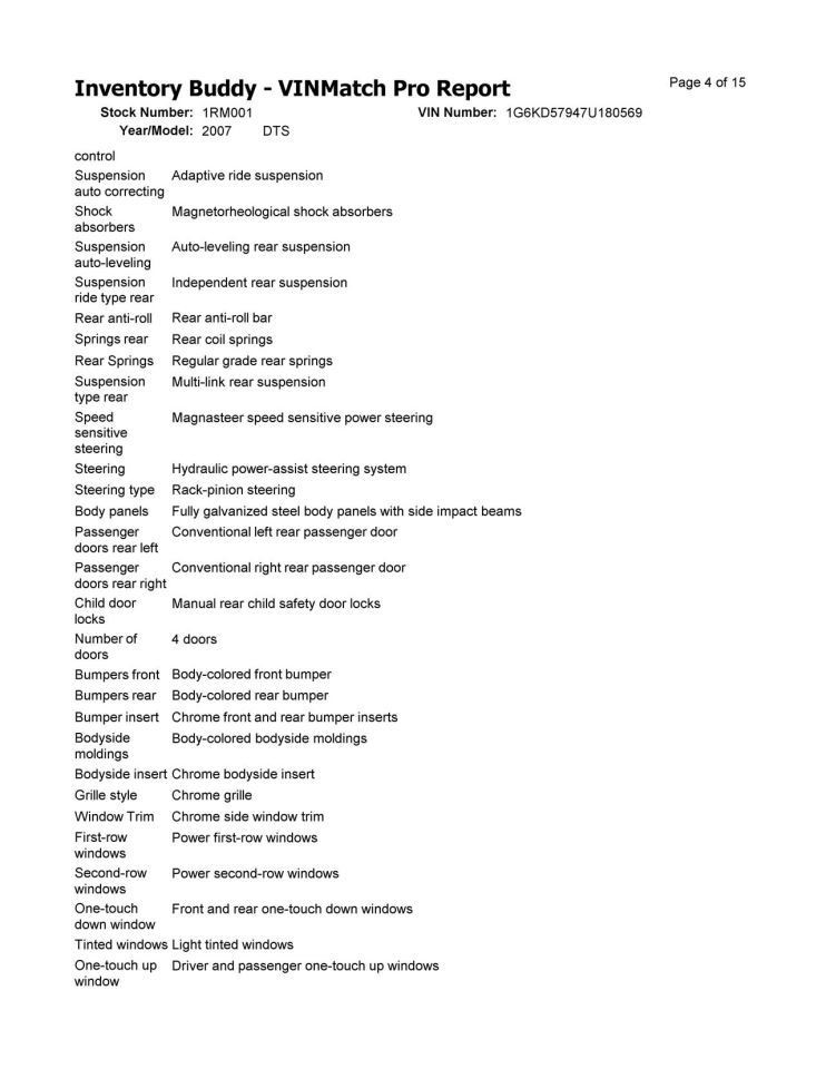 Stabilizer Bar Front Soft Ride Suspension System Opt FE1 Fits 06-11 DTS