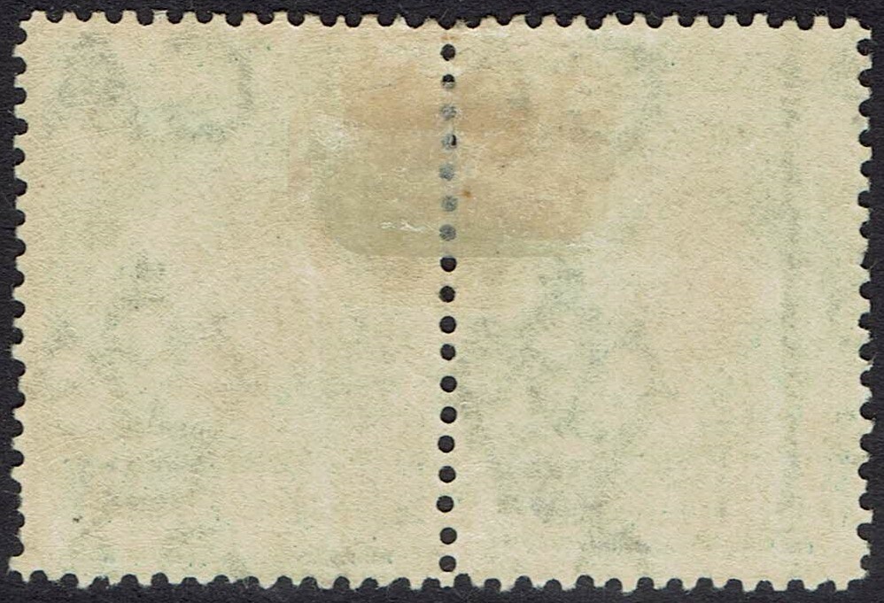 ST HELENA 1884 QV ½D EMERALD PAIR WMK CROWN CA