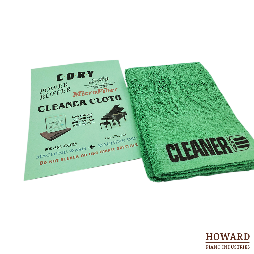 Cory Cleaner Cloth MicroFiber Power Buffer Cleaning Cloth For Pianos - 14''X14''