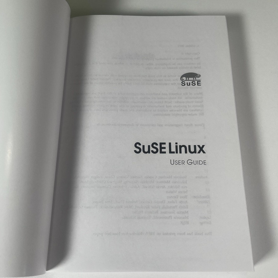 SuSE Linux 8.1 Professional Edition (CD-ROM, 2001) Big Box Vintage Software