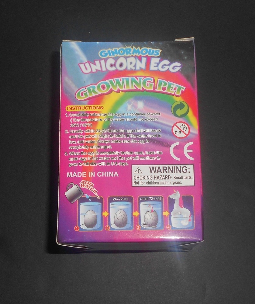 Unicorn Egg growing pet (3)