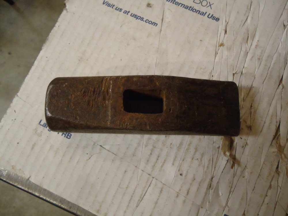 Vintage 48oz Cross Peen Sledge Blacksmith's Hammer Head