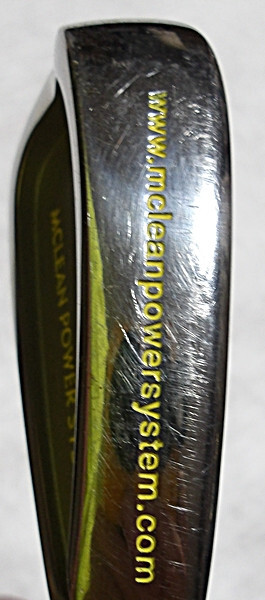 MCLEAN POWER SYSTEM WEIGHTED SWING TRAINER YELLOW - HARRISON SWING RITE SHAFT