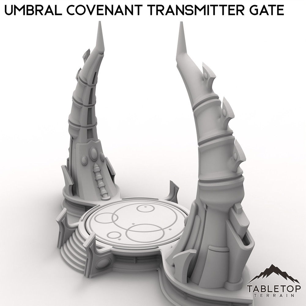 Umbral Covenant Transmitter Gate - Space Elves Grimdark Wargaming