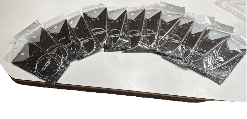 13 Pairs Premium Circular Knitting Needles