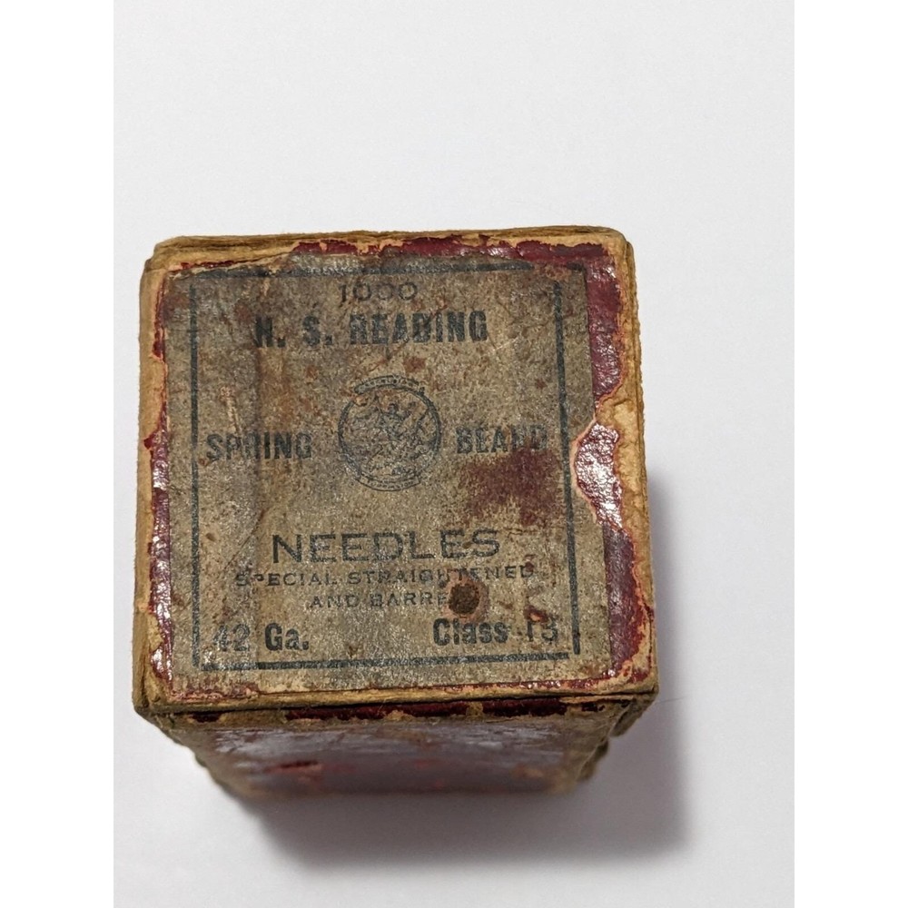 Vintage Spring Beard Knitting Needles Box Torrington Canada