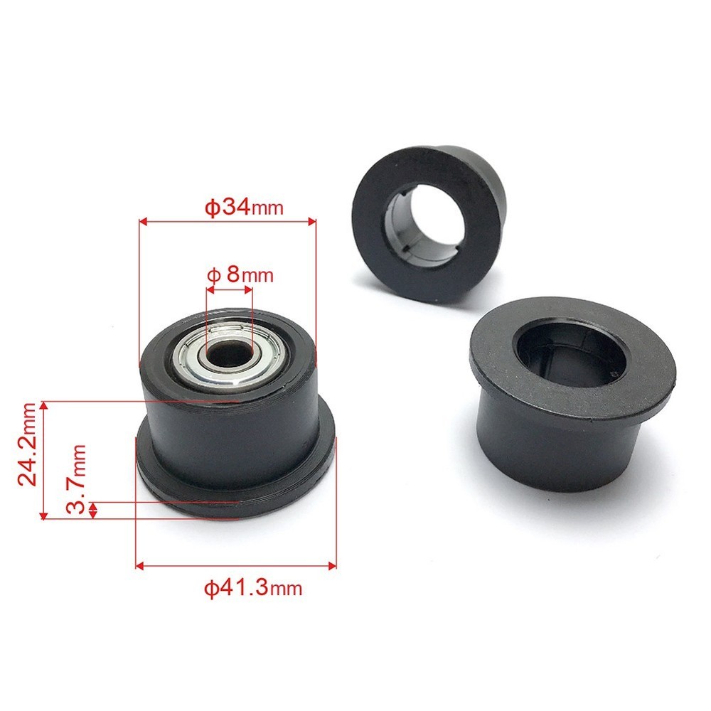 Rowing Machine Accessories 4PCS Bearing Pulleys for Improved Functionality