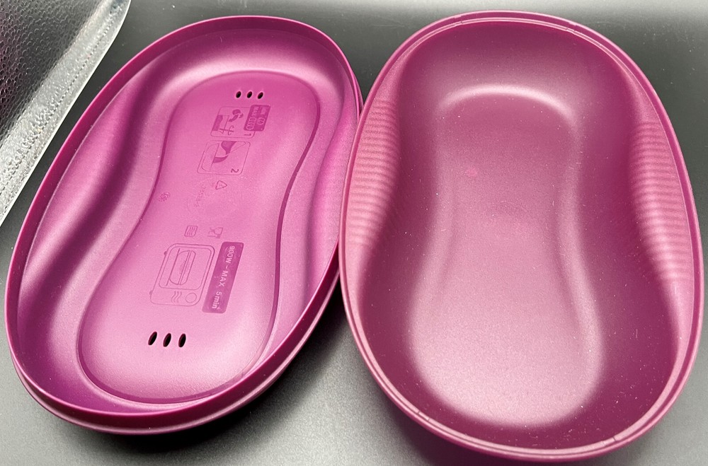 Tupperware Microwave Breakfast Maker with egg inserts NEW