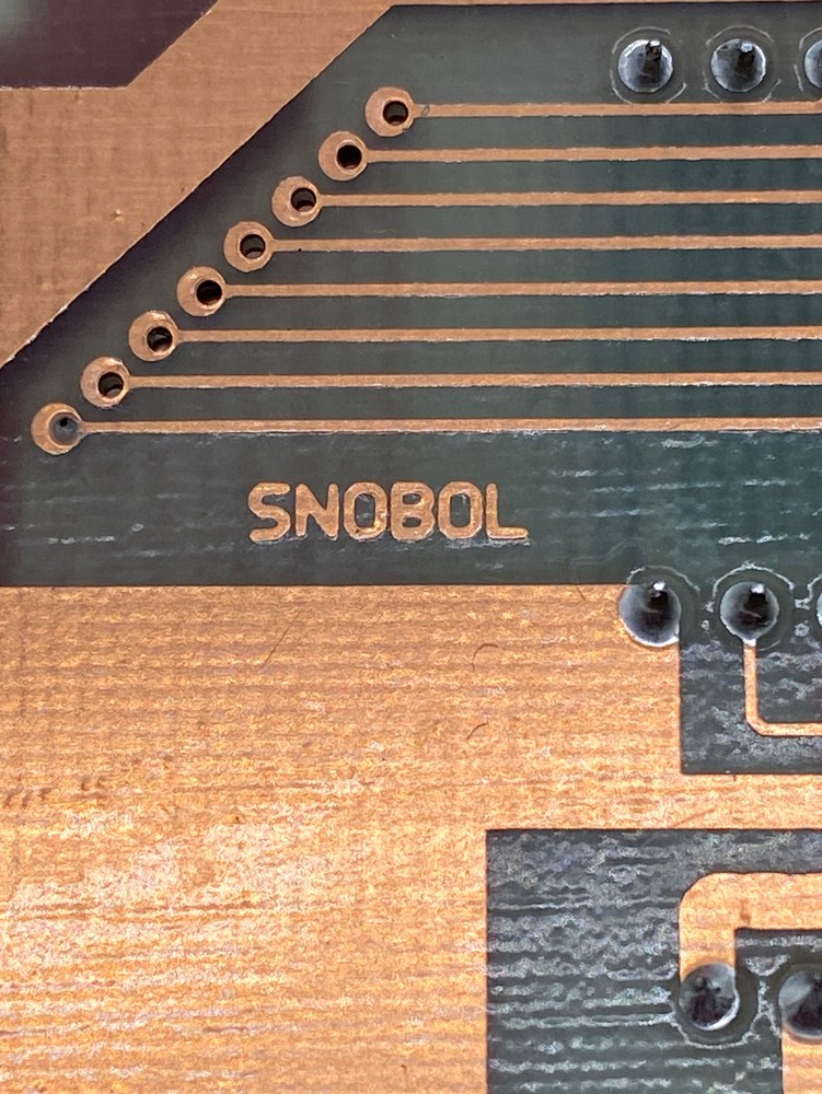 Snobol SNB-C019 Clock Card
