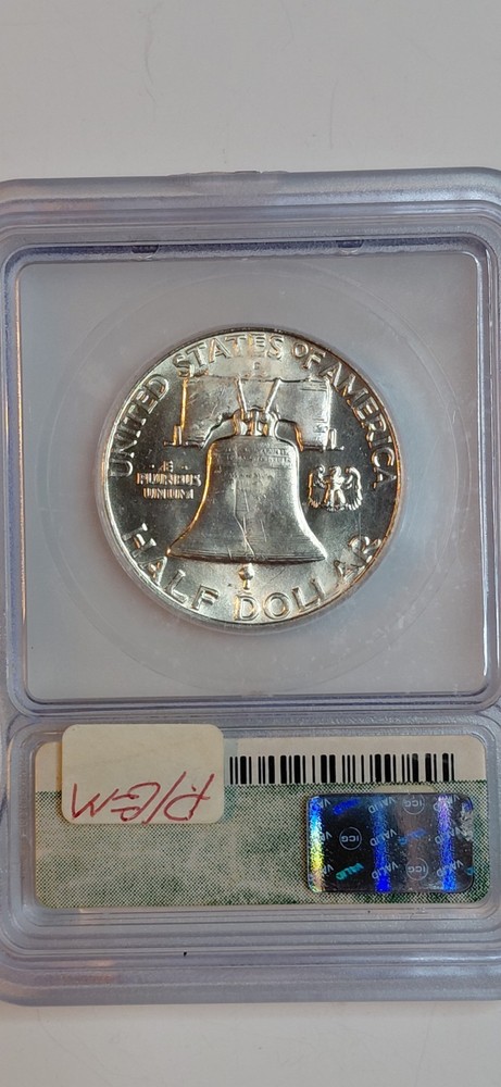 1958-D 50c Silver Franklin Half Dollar MS65 90% Silver
