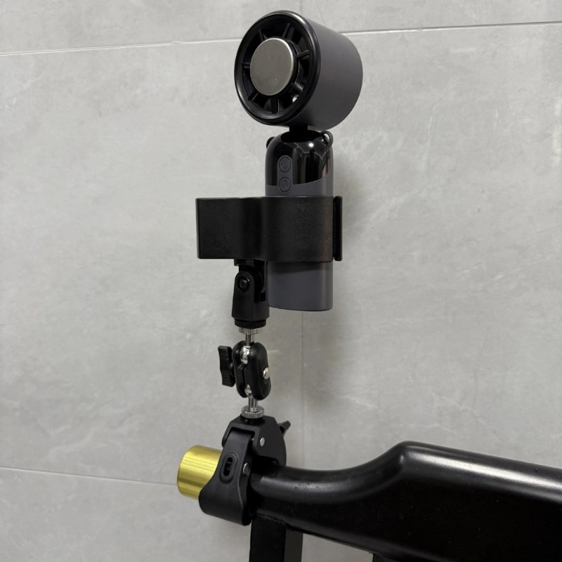 Easy Installation Grip Clamp for Microphones Fan Ensuring Secure Attachment
