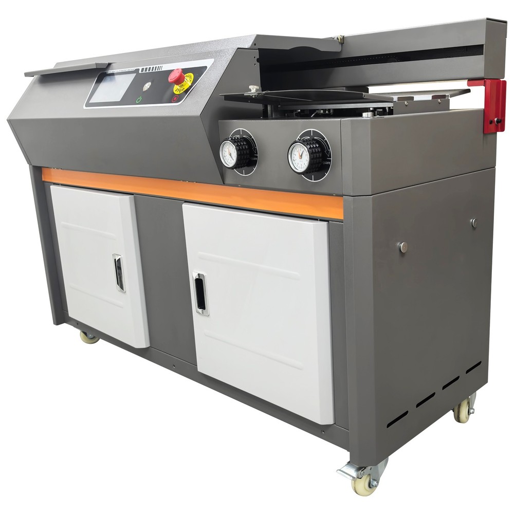 A4 Automatic Book Binding Machine 220V Side-Glued Book Binder 7" Touch Screen US
