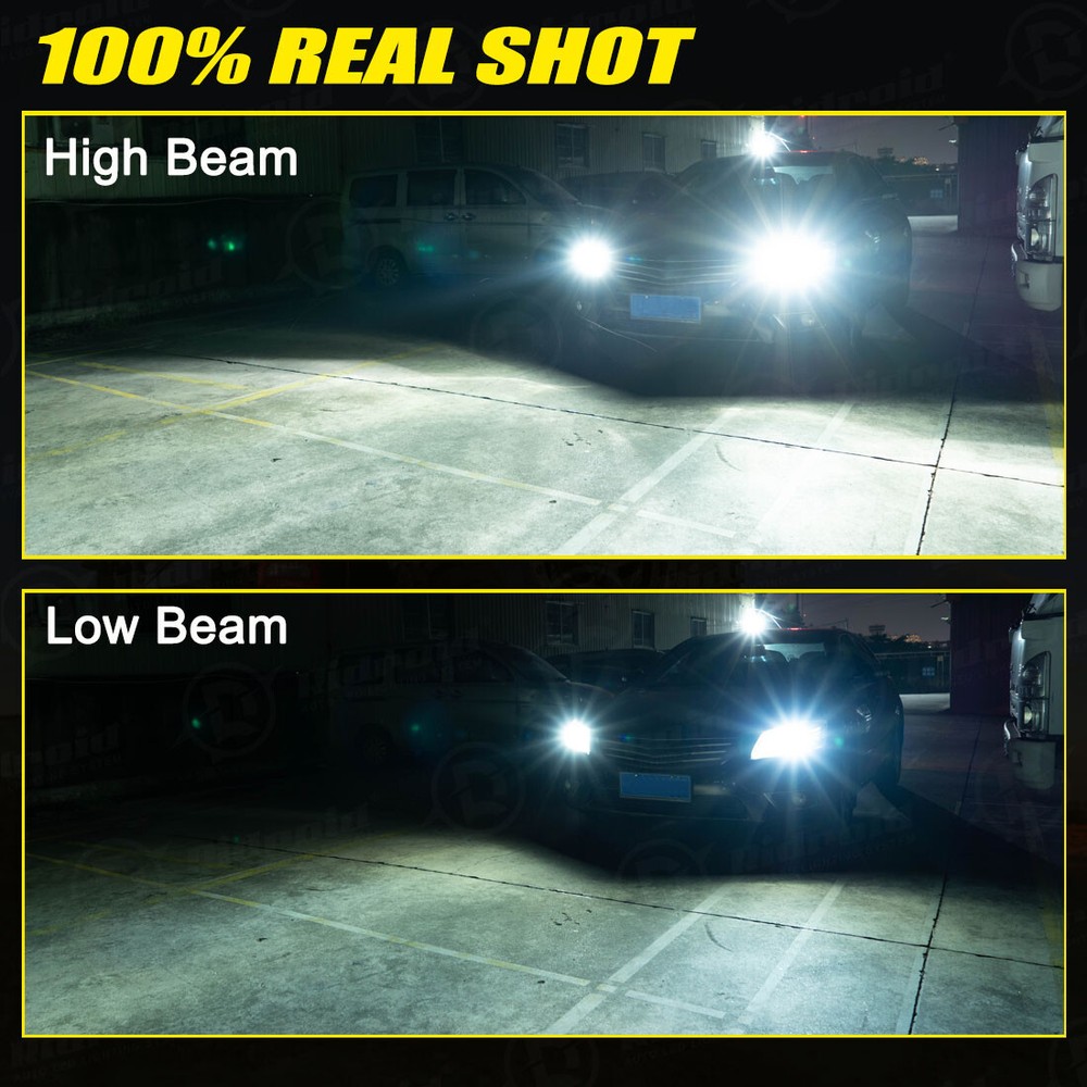 RIDROID 9006 LED Headlight Bulb Conversion Kit Low Beam White Super Bright 6500K