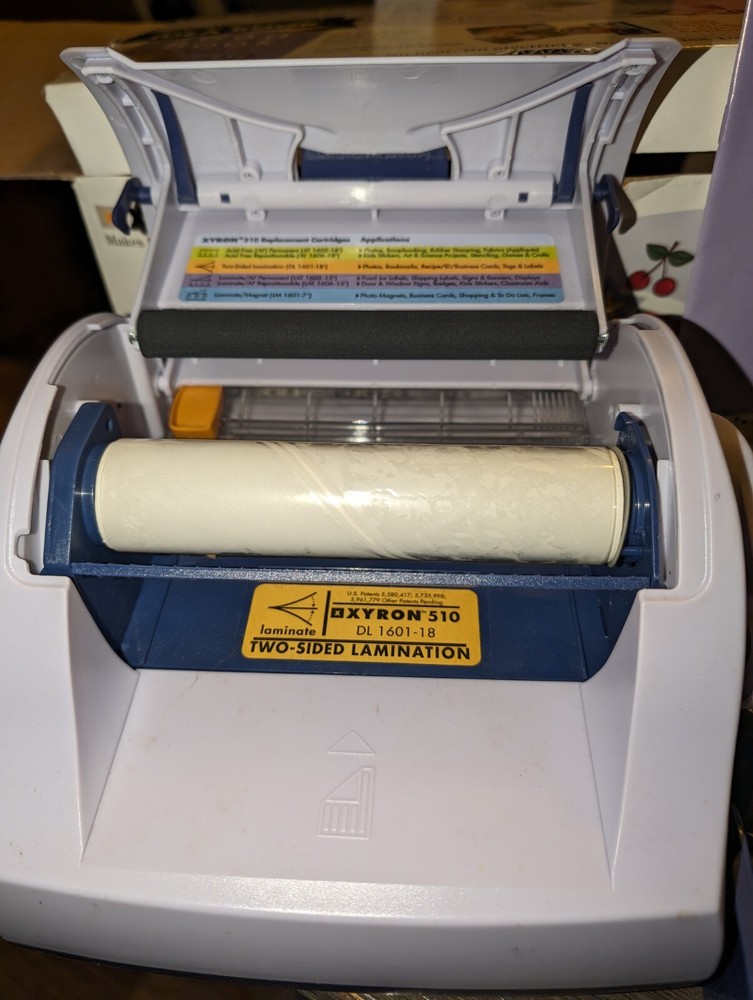 Xyron Model 510 Creative Sticker Tool Multi-Use Laminating Machine Refills Inc.