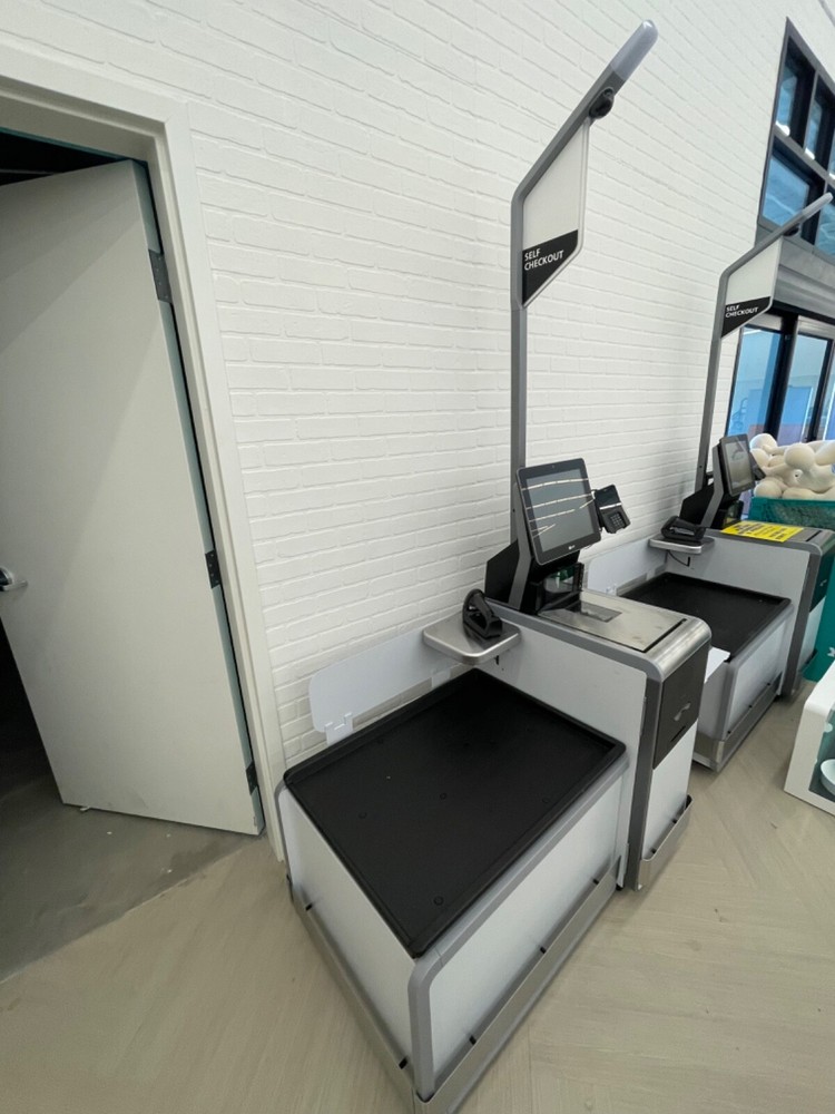 2 NCR 7360 R6C Self Check Outs