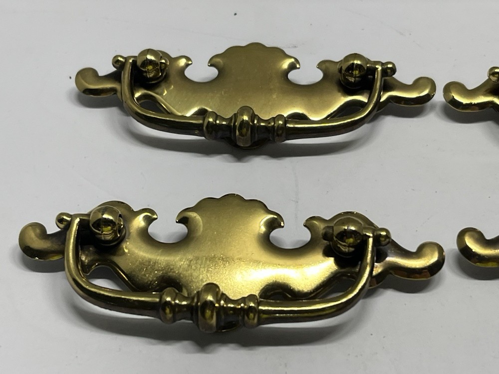 VTG Lot (8) NOS Batwing Style Drop Bail Drawer Pulls