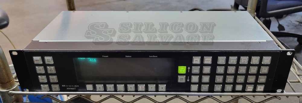 Miranda Technologies NV9601 Control Panel