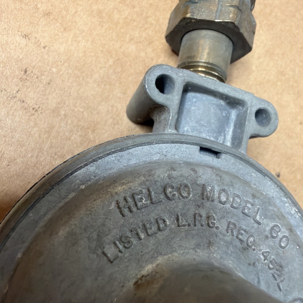 Helco Model 60 Propane Regulator