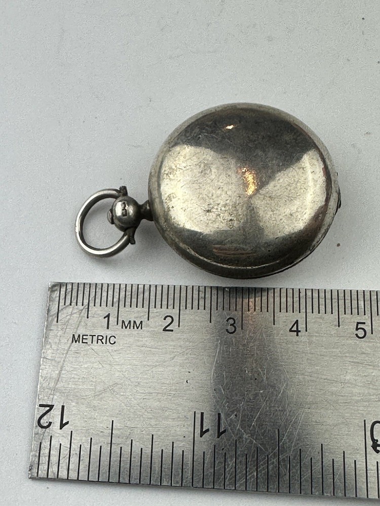 Antique Solid Silver Hallmarked Sovereign Single Case Available Worldwide