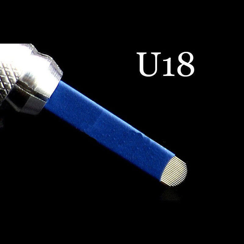 18U Shape Microblading Needles for Tattoo Blade Permanent Makeup Needle Blade