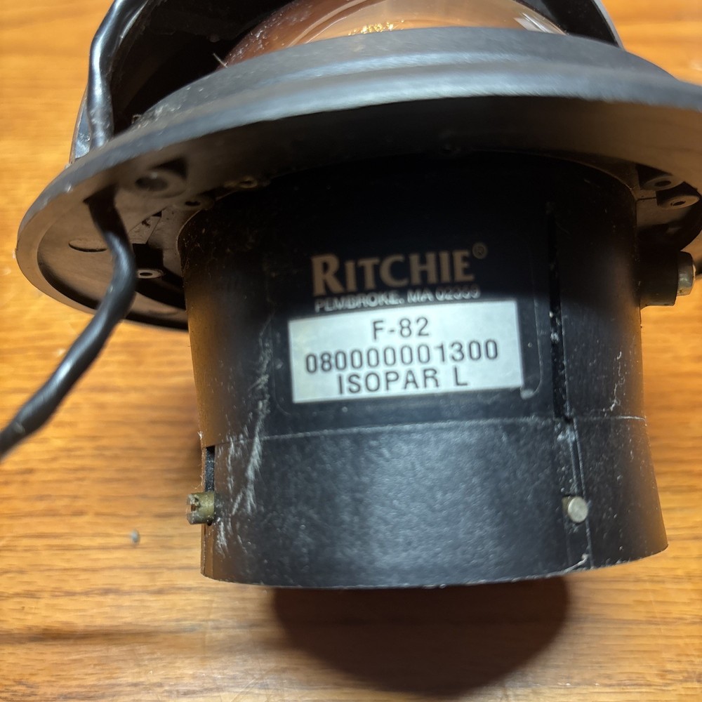 Ritchie Compass, Flush Mount, 3" Dial, Black F-82