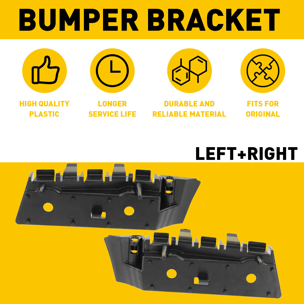 Bumper Support Bracket Fit For 2015-2017 Ford Mustang Set of 2 Front Left &Right