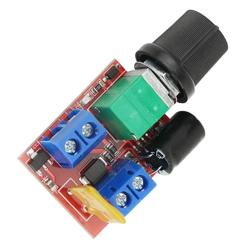 3 PCS DC Motor Speed Controller 3V 6V 12V 24V 35V 5A Speed Control Switch Min...