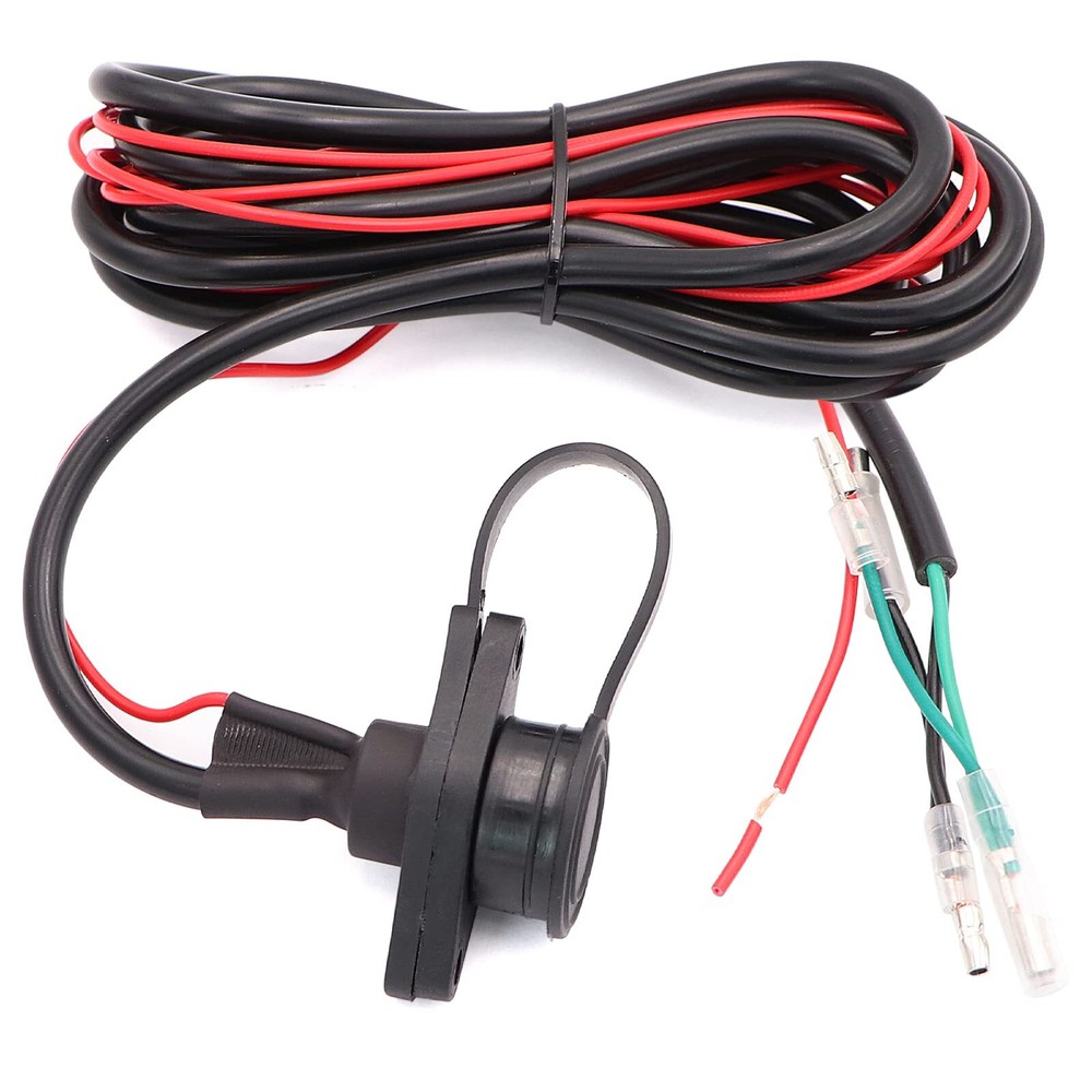Winch Hand Remote Controller With Ergonomic Grip And Control Socket Assembly For