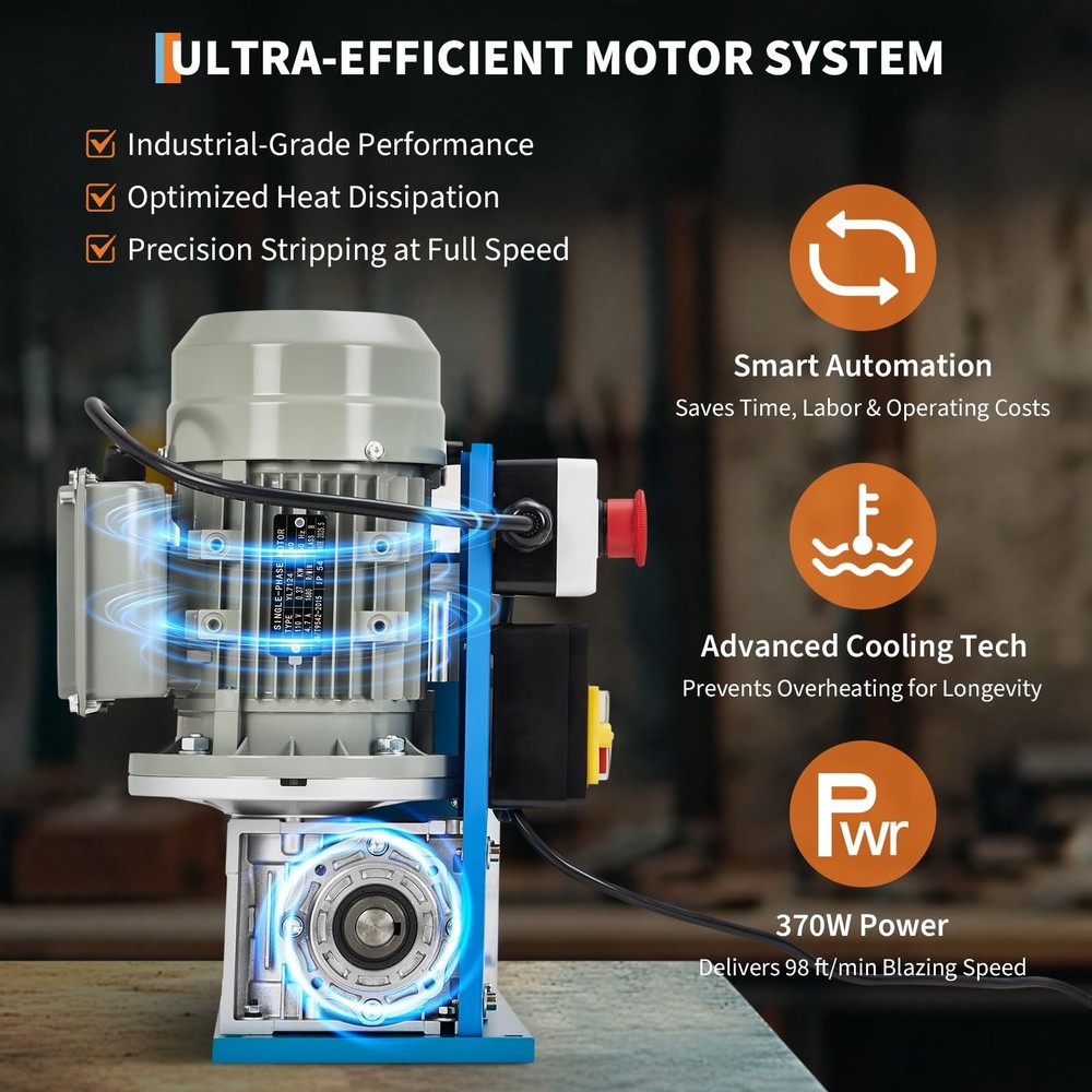 🔝Automatic Scrap Cable Stripper Electric Wire Stripping Machine Copper Recyclin