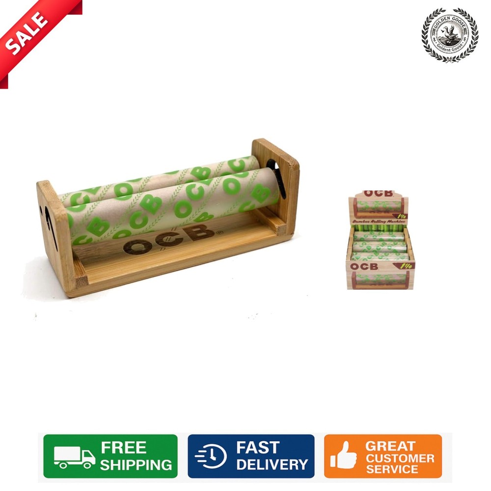 Bamboo Rolling Machine - Eco-Style 1 1/4 Size, 78mm Compact Dimensions