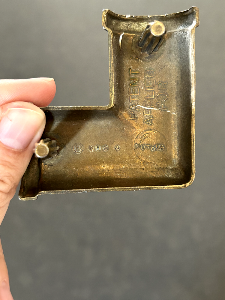 Drexel Accolade Brass Campaign Corner Brackets