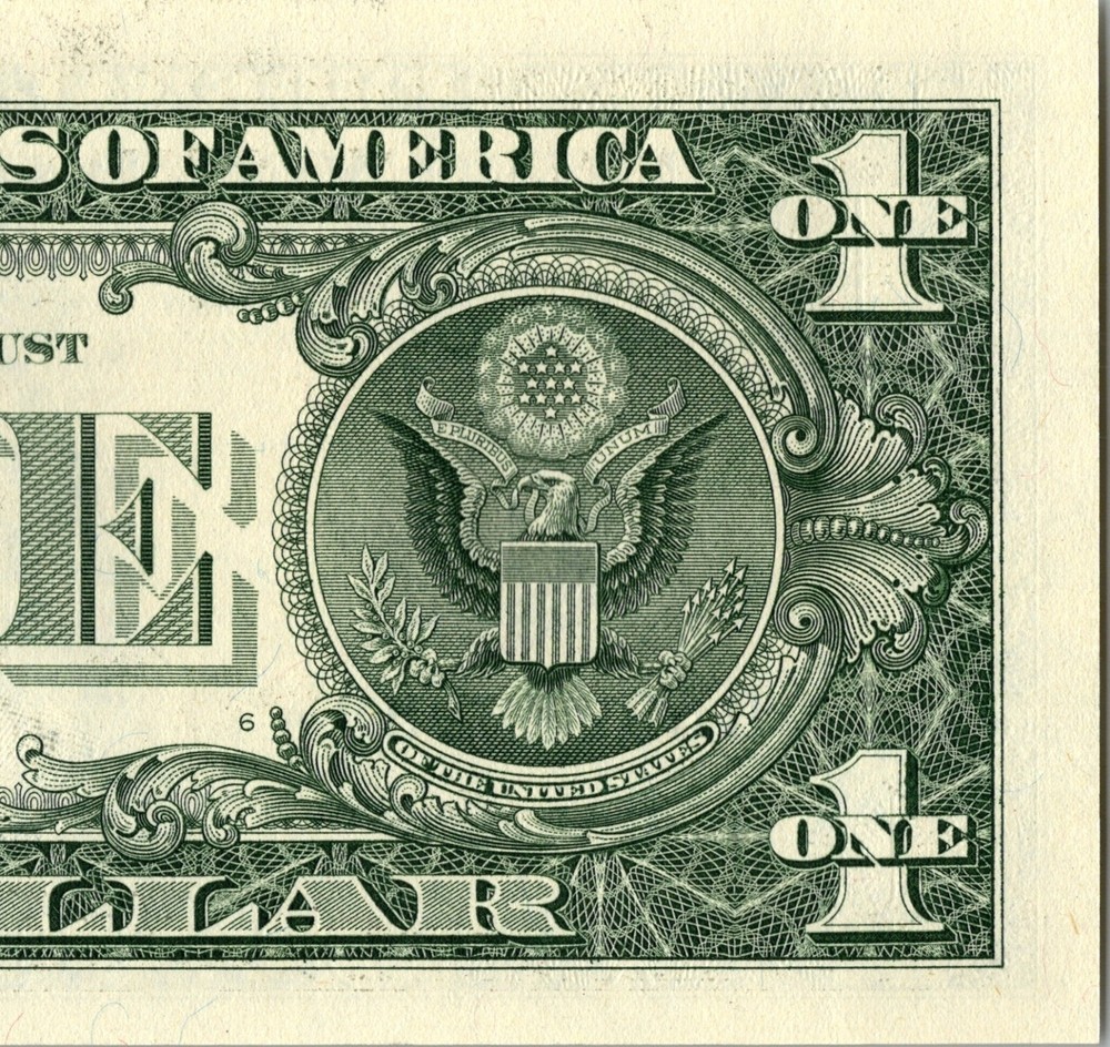 2021 D Star note One Dollar Bill D03228989* 500k Run