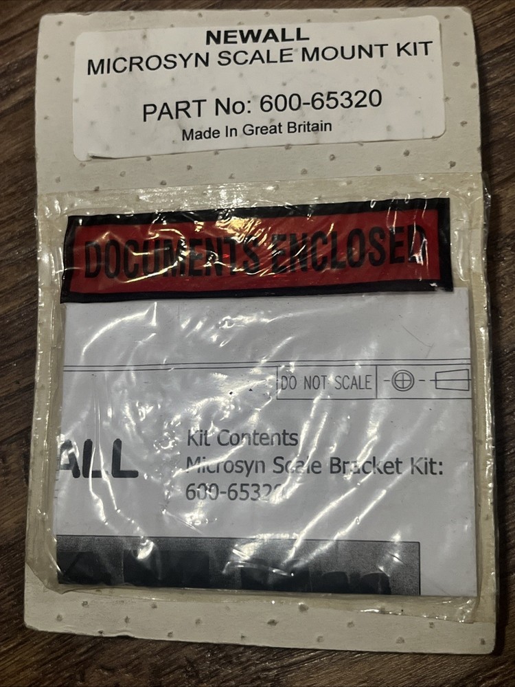 Newall 600-65320 Microsyn Scale Bracket Kit