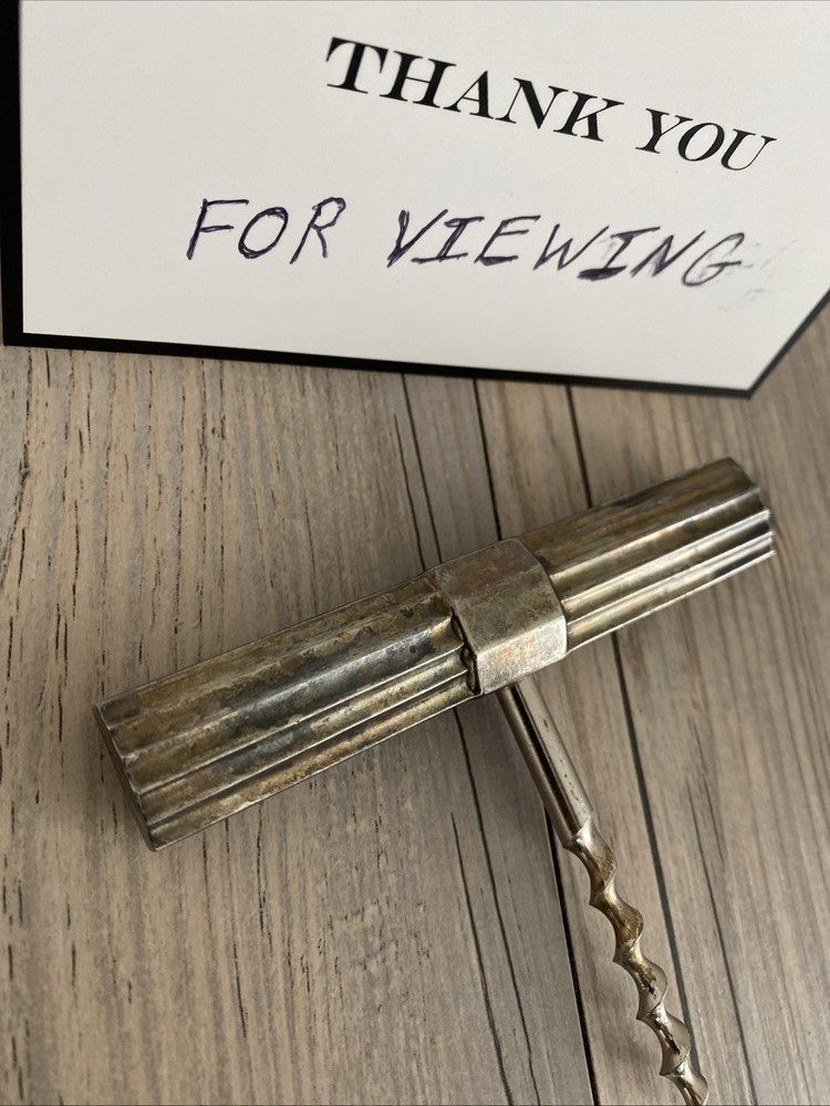 Corkscrew Bottle Opener Heavy Weight Sure Grip Sharp Point