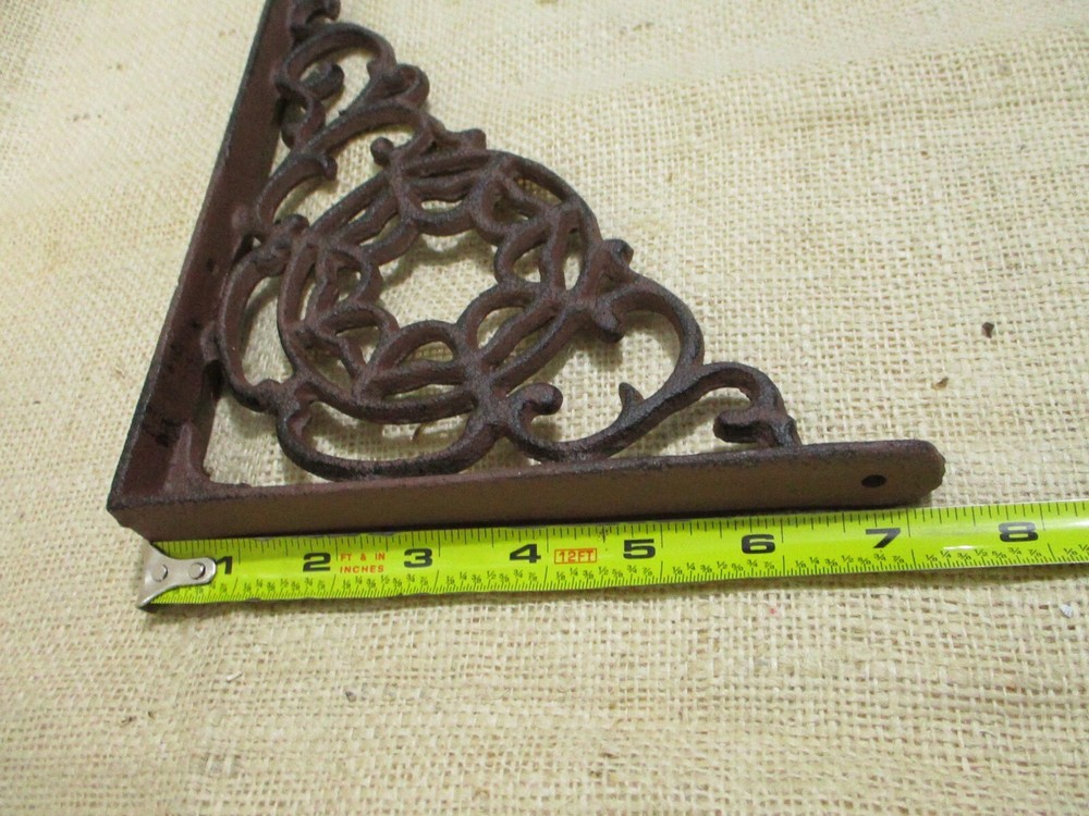 4 Shelf Brackets Spider Shelf Decor Spider Web Shelving Corbels Rustic Braces