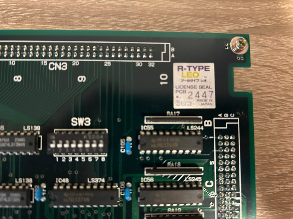 R-Type Leo - Original Irem Arcade PCB Jamma clean & working