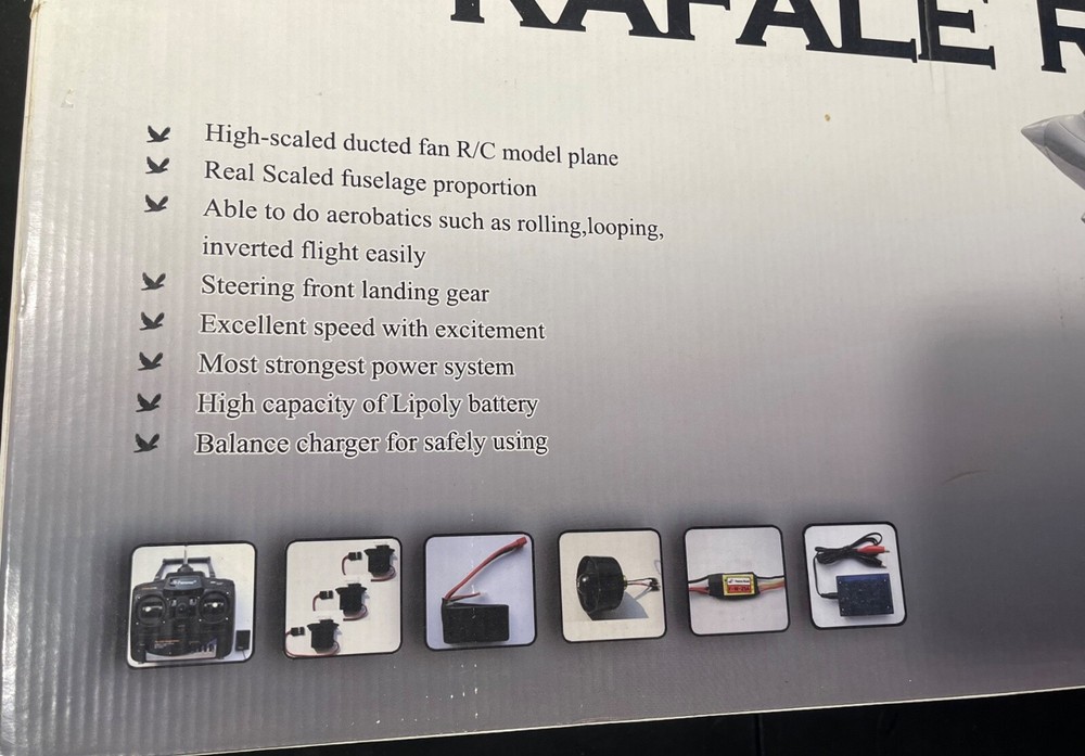Rafale RC Model 33” NEW Model Kit ‘Sullys Hobbies’
