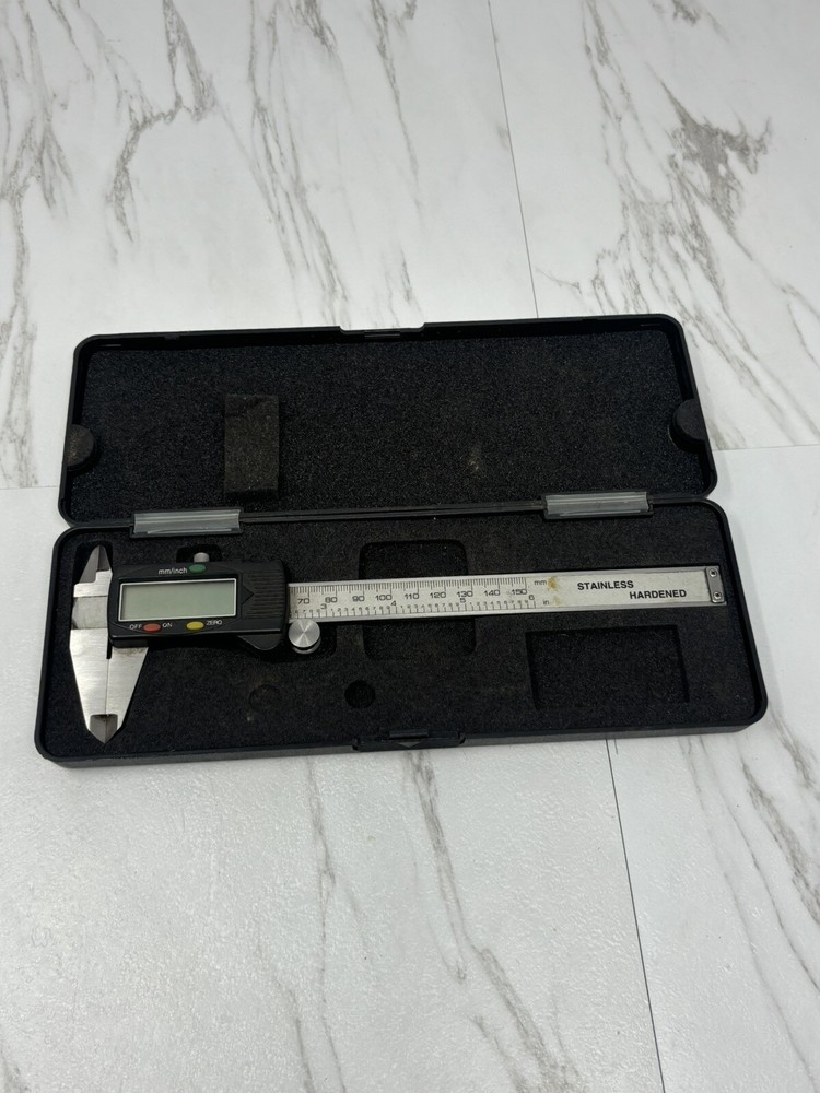 USED WHITWORTH DIGITAL CALIPER 6" STAINLESS HARDENED