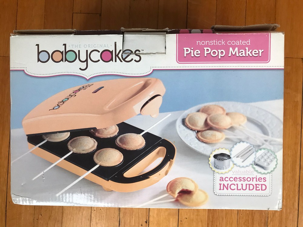Baby Cakes Nonstick Pie Pop Maker, Yellow