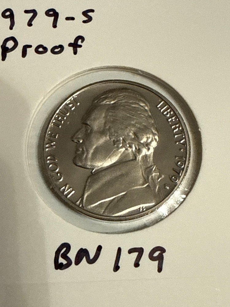 1979-S Jefferson Nickel Proof