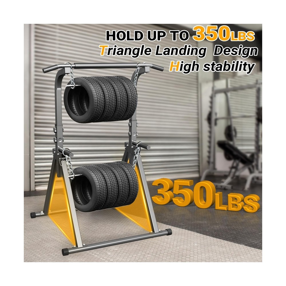 Foldable Pull Up Bar Free Standing Multi-function Power Tower D... USA FAST SHIP