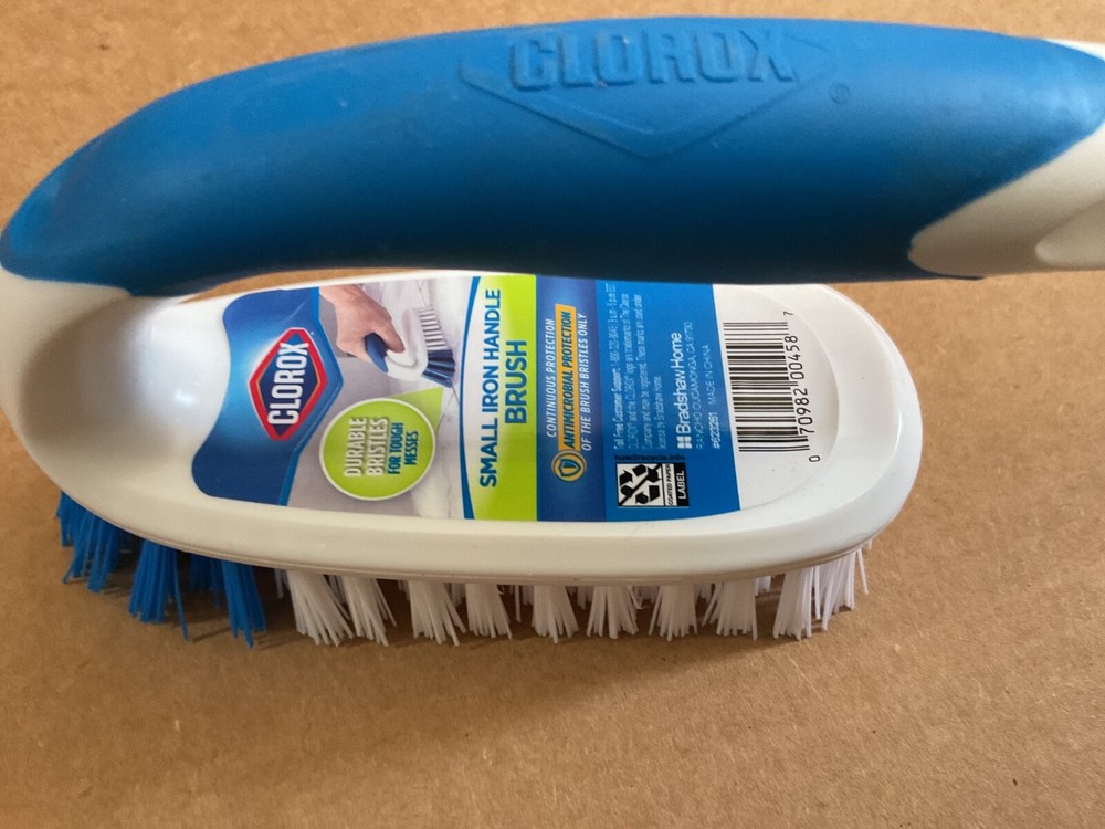 Clorox Small Iron Handle Brush (Pack of 4)